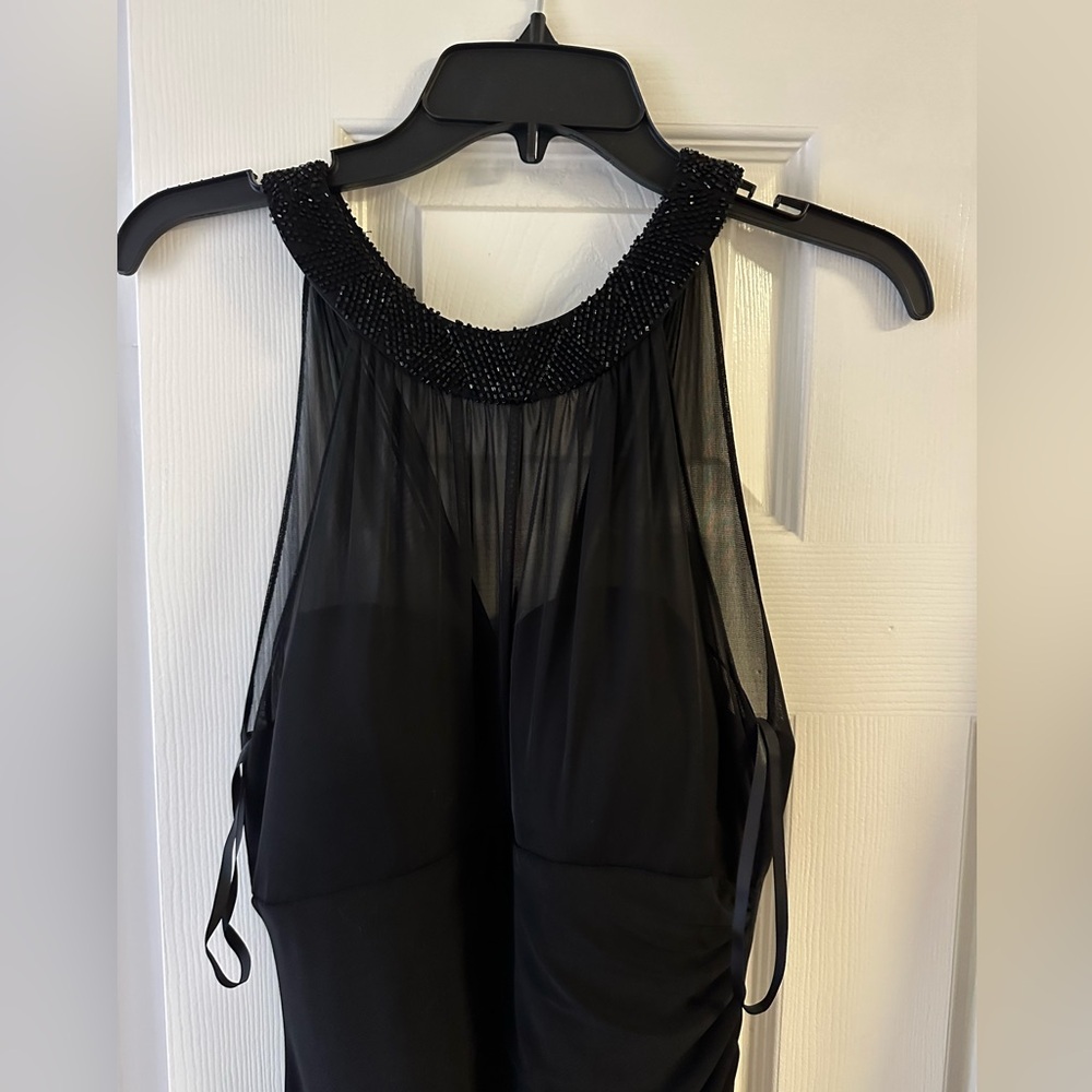 Cache Formal Black Dress